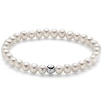 Bracciale Miluna Donna Giochi di perle in Argento Perla PBR3034